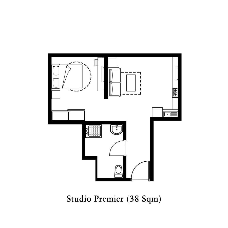 Somerset Sudirman Jakarta Apartment Exterior photo